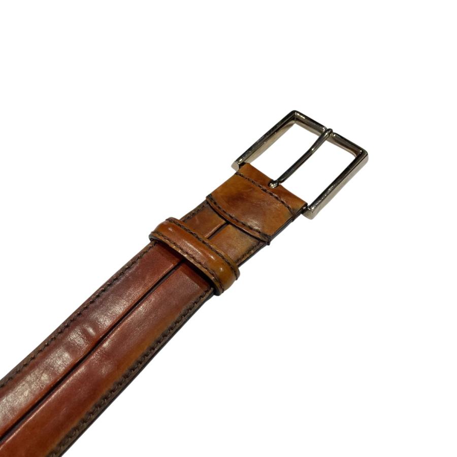 Berluti（ベルルッティ） レザーベルト 1102 ブラウン サイズ：85 34