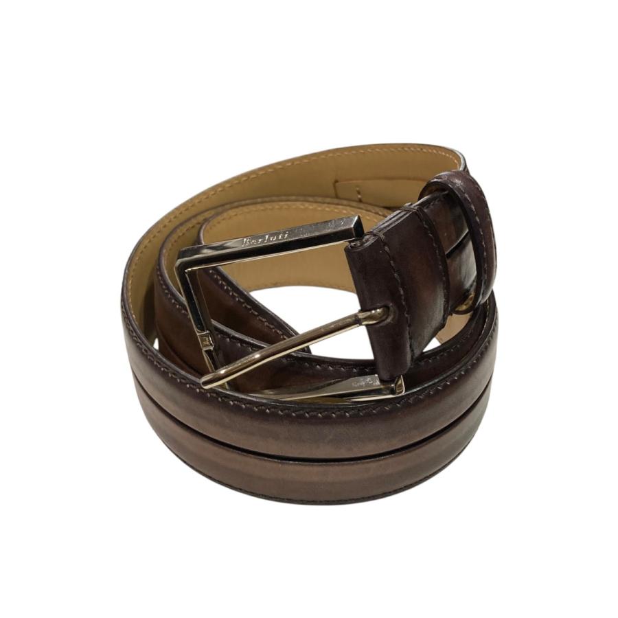 Berluti（ベルルッティ） ベルト 0193 ブラウン サイズ：85 34