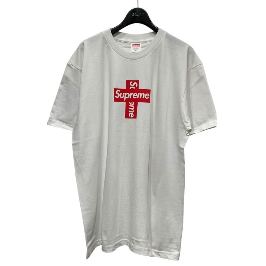 Supreme クロスボックスロゴTシャツ S 白 美品 Supreme（シュプリーム） Supreme Cross box logo tee クロスボックス