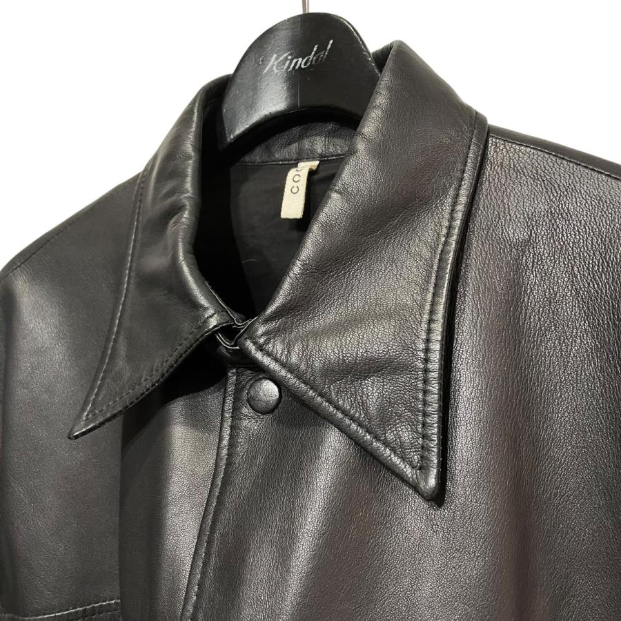 cece シーシーユー CCU ROBERT COACH JACKET レザーコーチジャケット