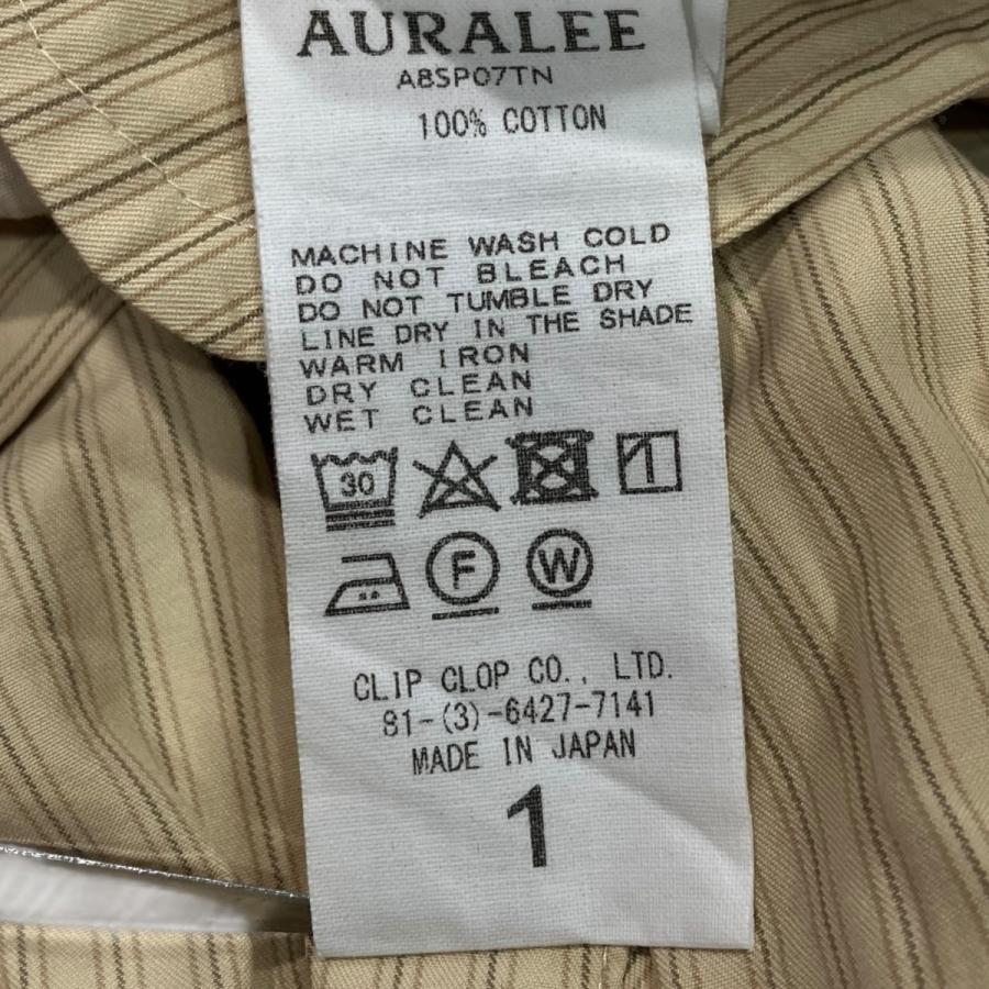 AURALEE（オーラリー） 【値下げ】AURALEE WASHED FINX TWILL EASY