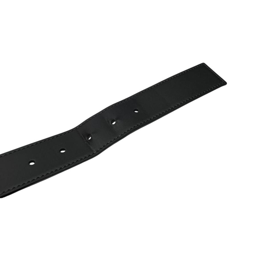 LOEWE ロエベ ブラック ベルト 85 LOEWE（ロエベ） LOEWE CURVED BUCKLE ベルト ブラック サイズ：85/34