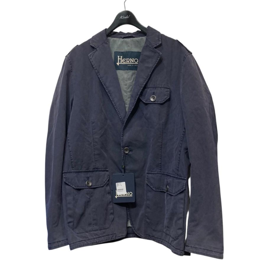HERNO（ヘルノ） テーラードジャケット GA0087U-19195-9201 ネイビー 