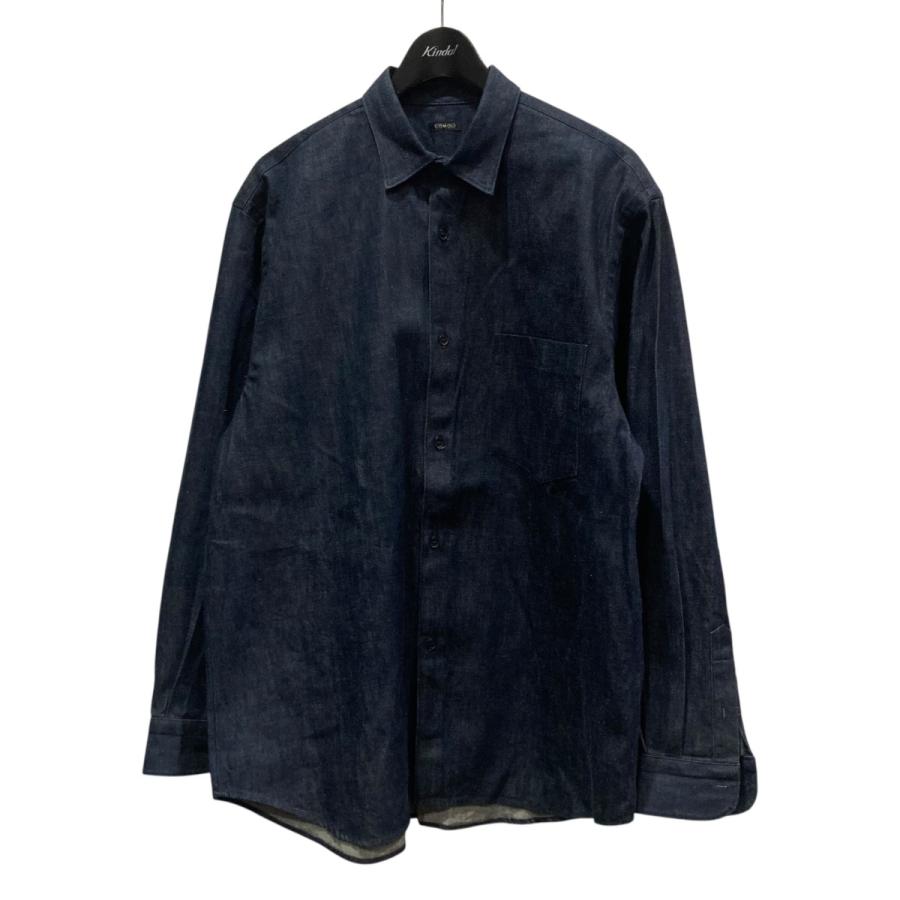 COMOLI コモリ デニムシャツ サイズ３ X01-02004 23SS COMOLI コモリ デニム コモリシャツ 2 X01-02004 23ss COMOLI（コモリ