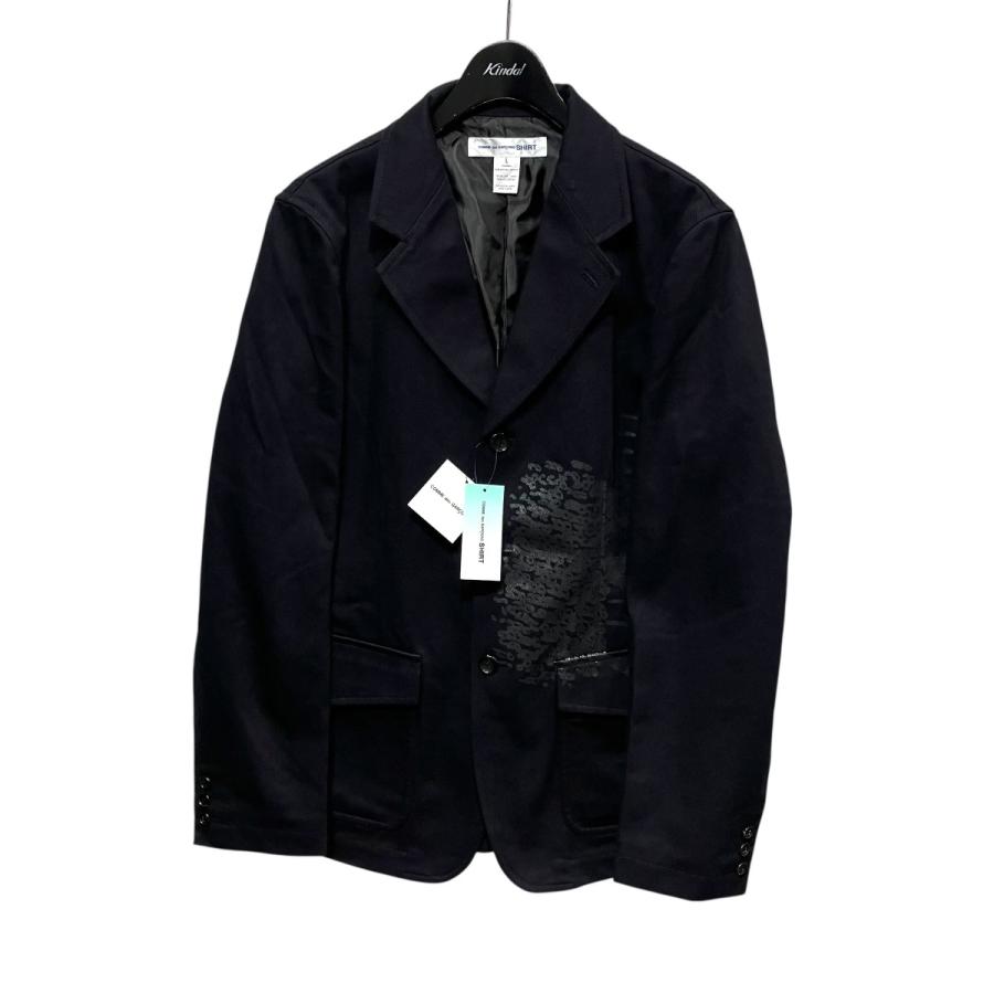 COMME des GARCONS SHIRT ジャケット Black Comme Des Garçons ジップアップ シャツジャケット | ブラック