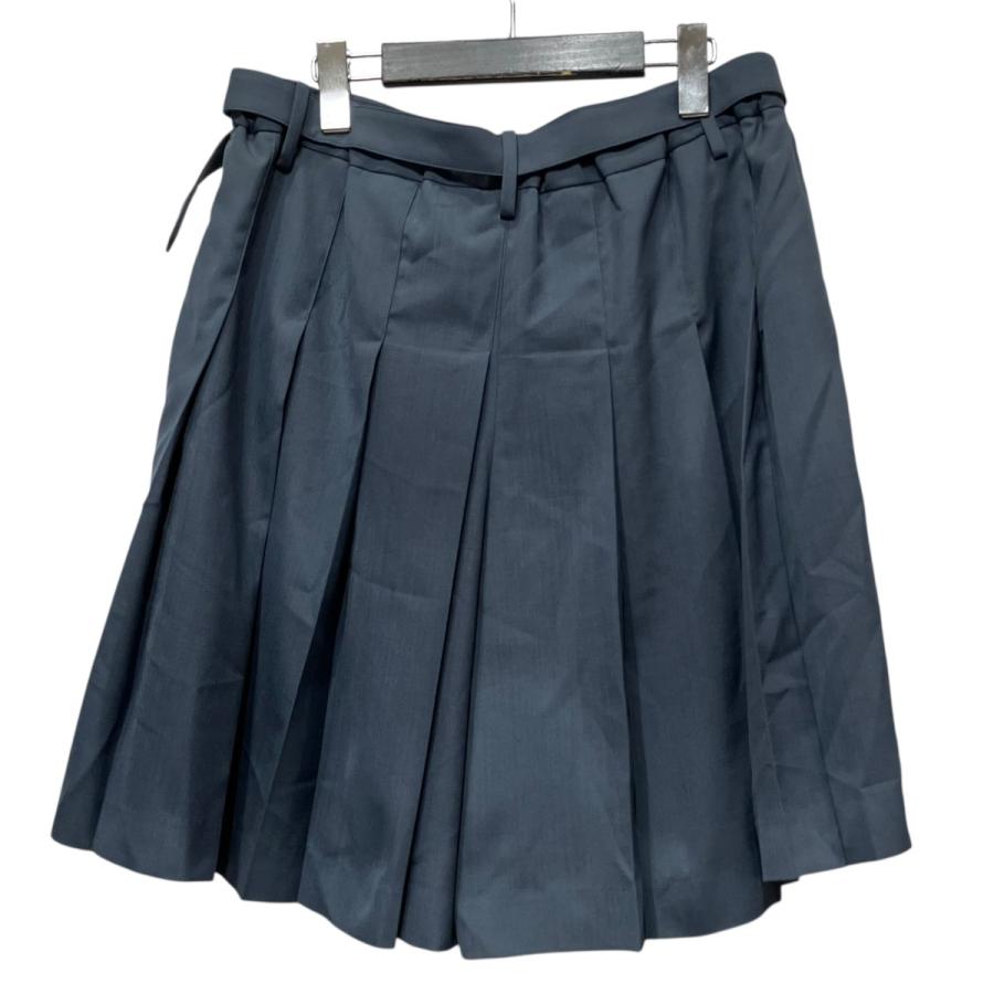 サカイ　Sacai スカートプリーツショートパンツ sacai（サカイ） プリーツ加工ベルテッドショートパンツ 25-03589M