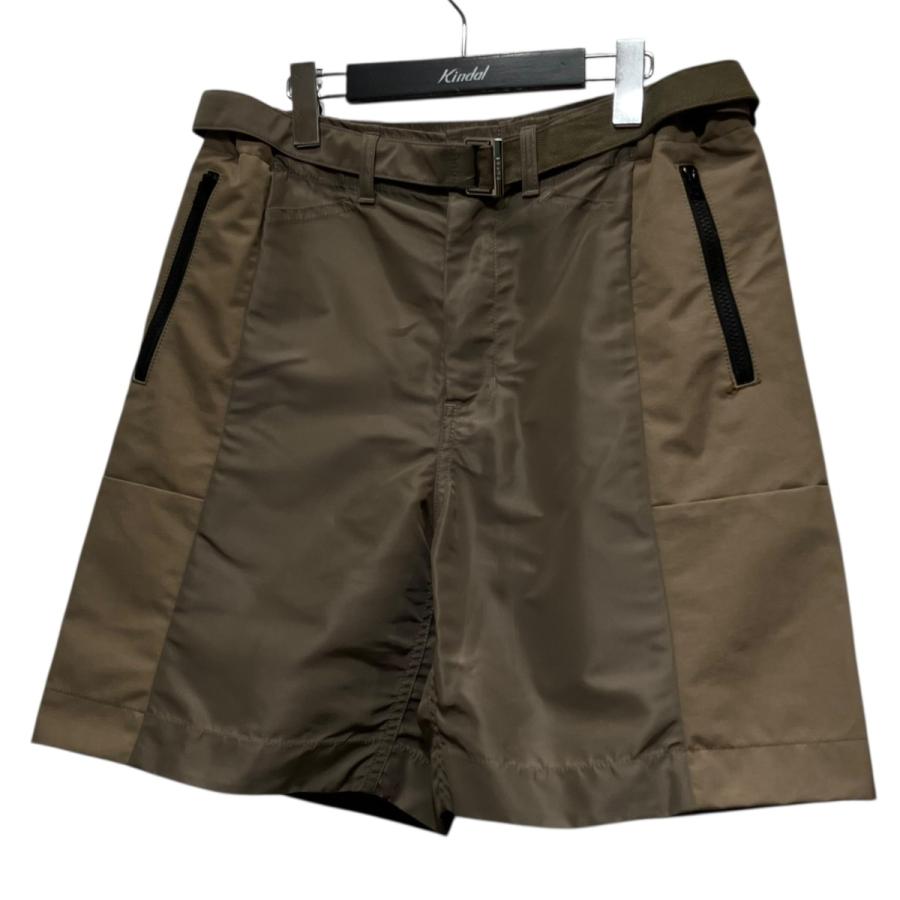 sacai（サカイ） ドッキングナイロンツイルショートパンツ 25-03719M