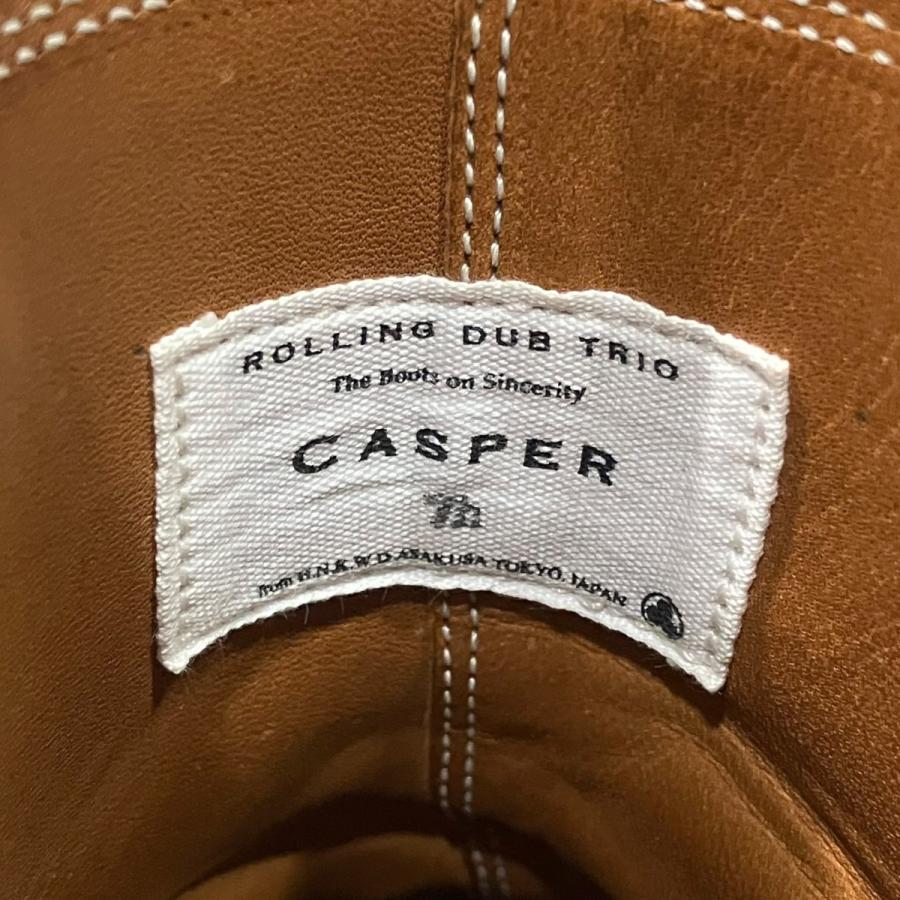 ローリングダブトリオ ROLLING DUB TRIO CASPER ブーツ RDT-A14 ブラウン サイズ：25.5cmの画像