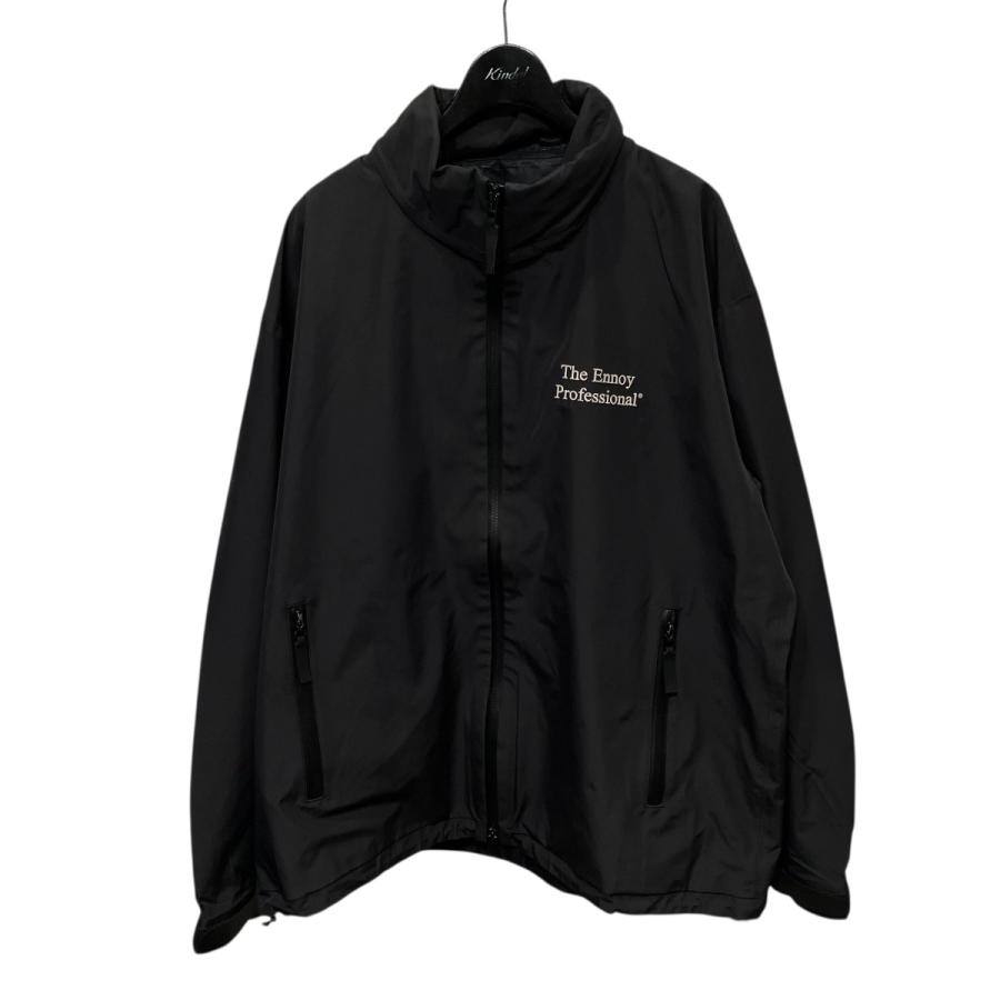 エンノイ ENNOY 24AW ナイロンジャケット AW24BRENJK01AK ブラック 