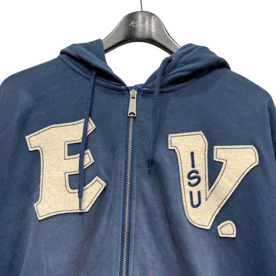 EVISU/エヴィス hidehiko yamane ヤマネ アノラックパーカー YAMANE EVISU ビックカモメ 刺繍 ジップパーカー 40 EVISU - サイズ40