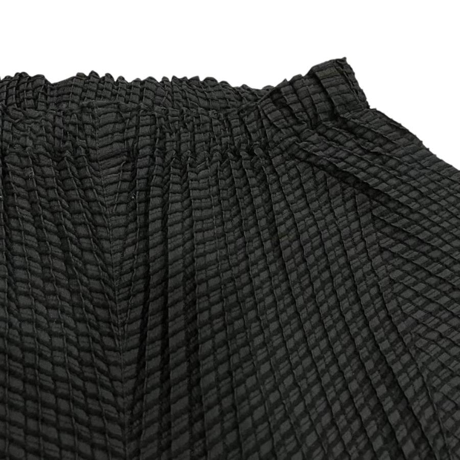 エイポック エイブル イッセイ ミヤケ A-POC ABLE ISSEY MIYAKE サルエルパンツ AT43FF217 TYPE-O 013 ブラの画像