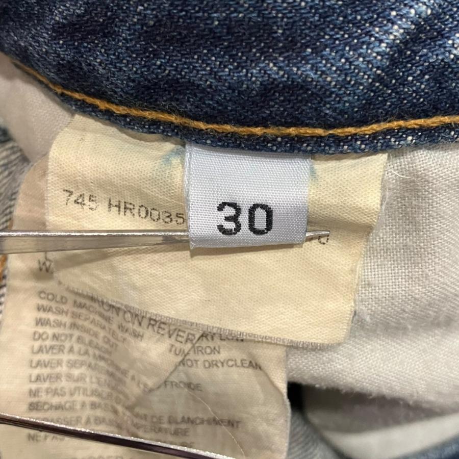 HELMUT LANG（ヘルムートラング） ラバーデニムパンツ 745 HR0035 XQ9