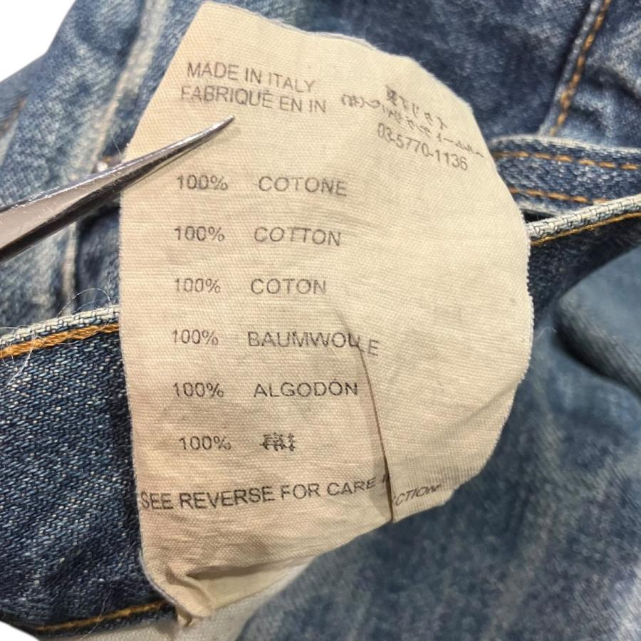 HELMUT LANG（ヘルムートラング） ラバーデニムパンツ 745 HR0035 XQ9