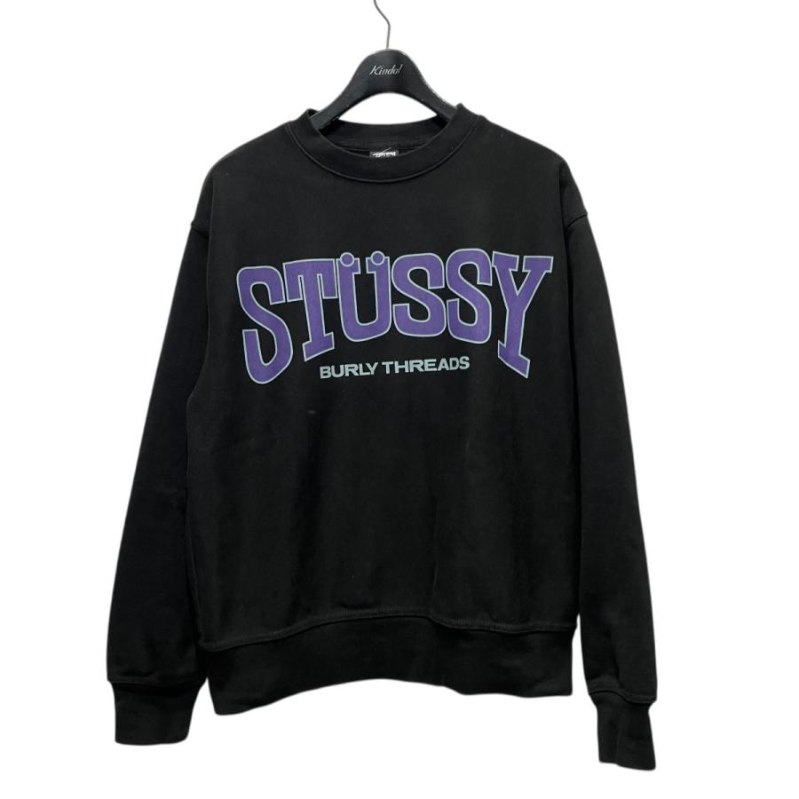 STUSSY（ステューシー） クルーネックスウェット 1915027 ブラック