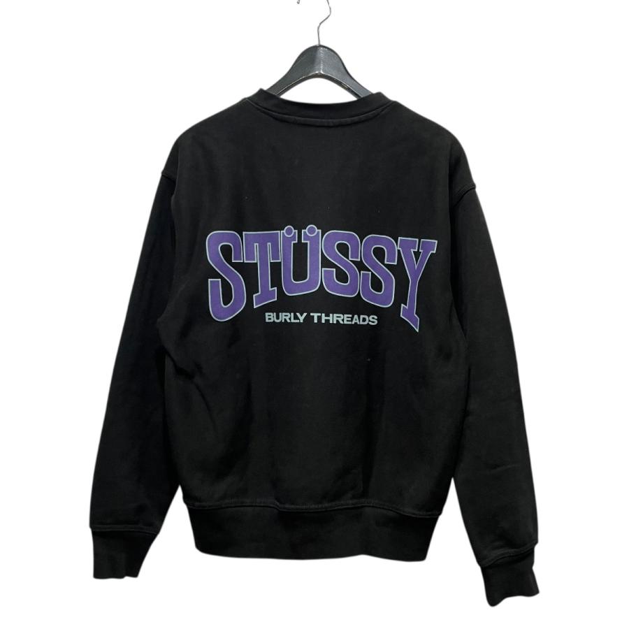 STUSSY（ステューシー） クルーネックスウェット 1915027 ブラック