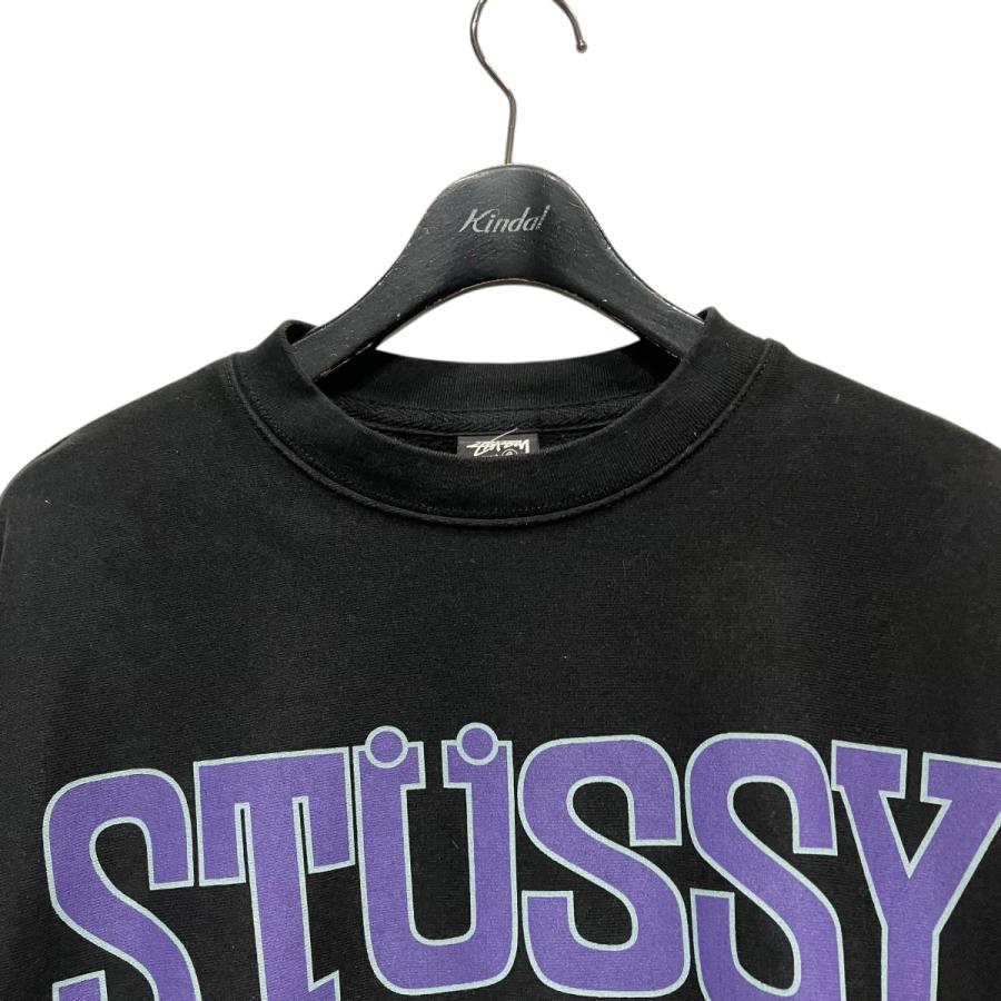 STUSSY（ステューシー） クルーネックスウェット 1915027 ブラック