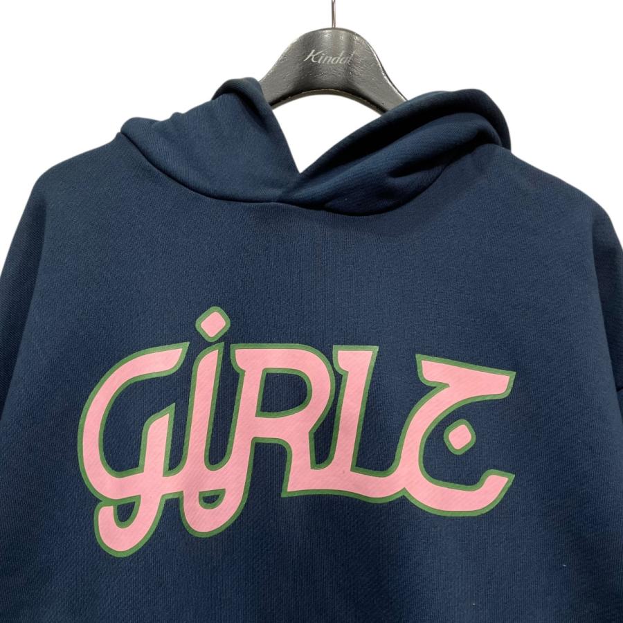 ライフマニア LIFE MANIA 25AW GIRLZ HOODIE フーテッドパーカー 252LM017 ネイビー サイズ：M_2