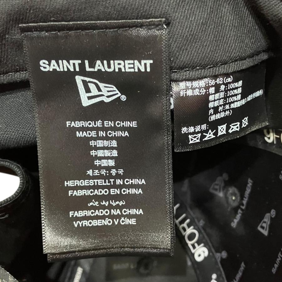 サンローランパリ×ニューエラ Saint Laurent Paris×New Era キャップ
