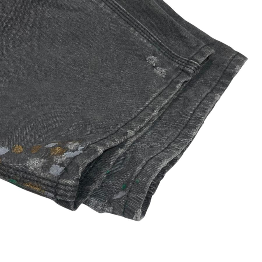 エヴィス EVISU カモメ刺繍とロゴプリントリラックスフィット