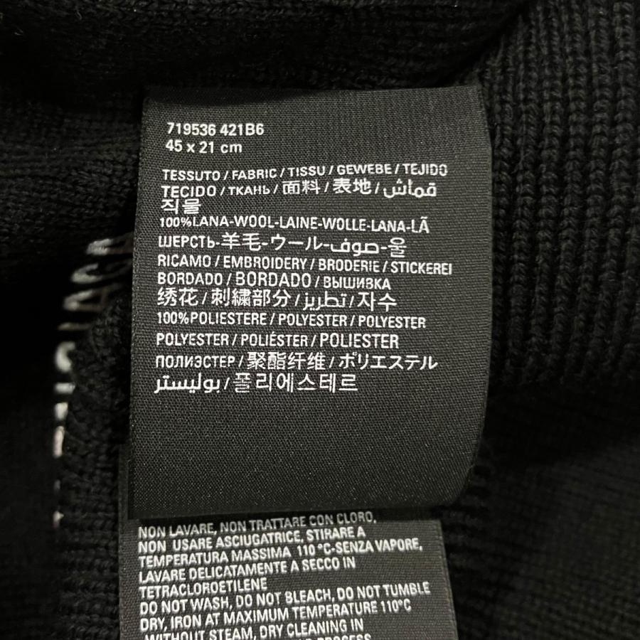 BALENCIAGA（バレンシアガ） バラクラバ 719536 ブラック サイズ：FREE