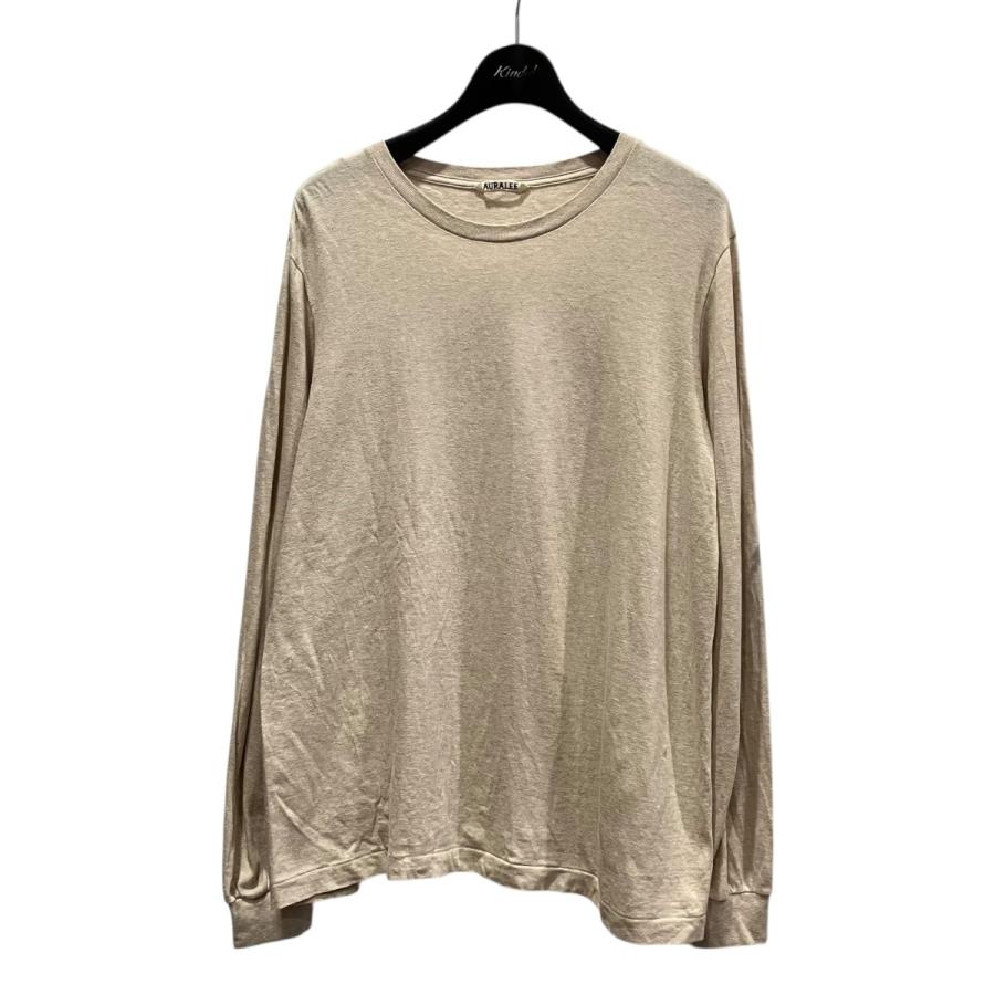 AURALEE（オーラリー） AURALEE SEAMLESS L S TEE A00T05ST 長袖T