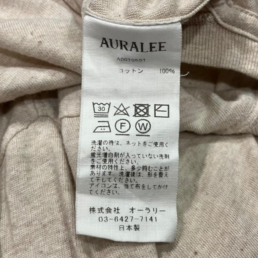 AURALEE（オーラリー） AURALEE SEAMLESS L S TEE A00T05ST 長袖T