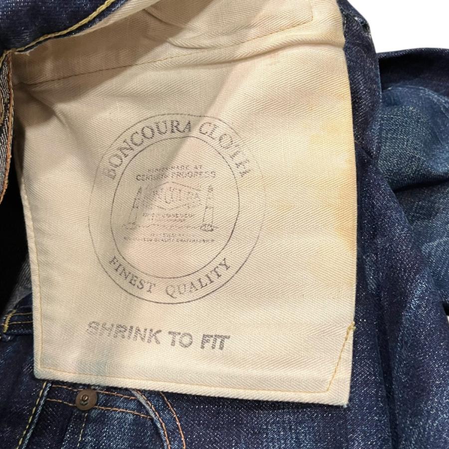 BONCOURA ボンクラ BONCOURA SHRONK TO FIT デニムパンツ インディゴ 