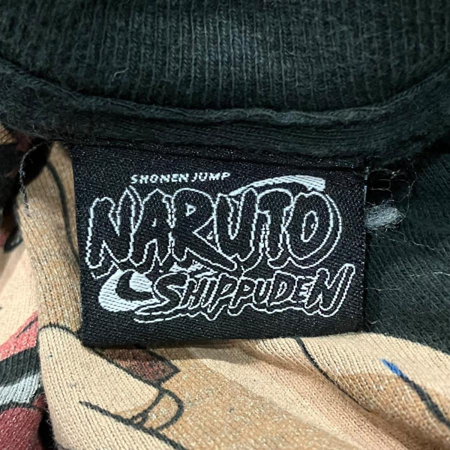 値下げ】NARUTO 我愛羅プリントTシャツ ブラック サイズ：不明 (EC