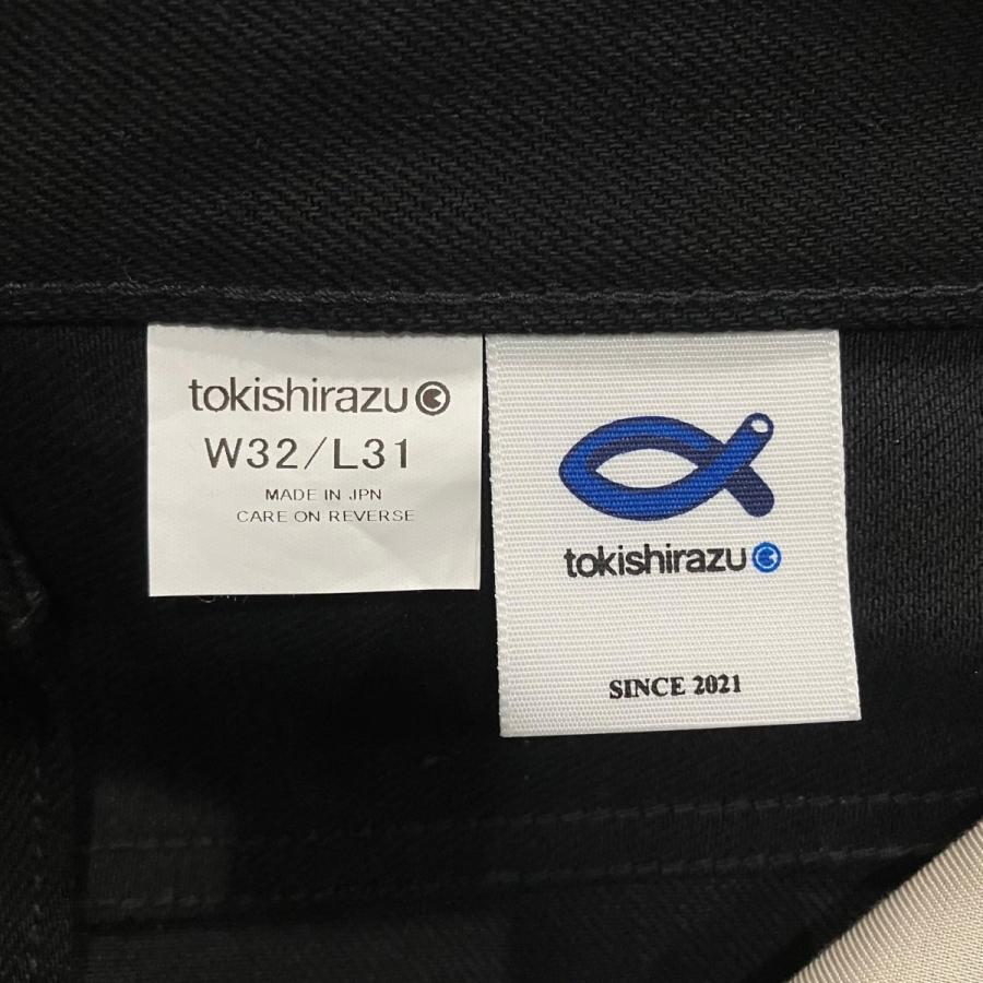 tokishirazu ときしらず デニムパンツ ブラック サイズ：W32×L31 