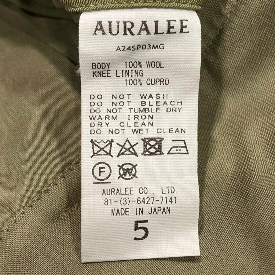 AURALEE（オーラリー） AURALEE LIGHT WOOL MAX GABARDINE TWO-TUCK