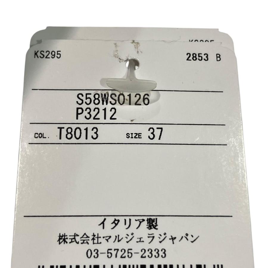 メゾンマルジェラ Maison Margiela 足袋スリッポン スニーカー S58WS0126 ブラック サイズ：37_4