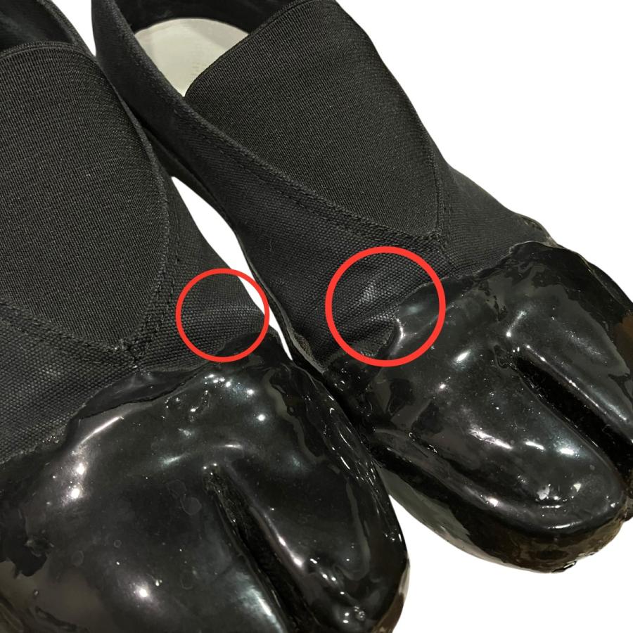 メゾンマルジェラ Maison Margiela 足袋スリッポン スニーカー S58WS0126 ブラック サイズ：37_7
