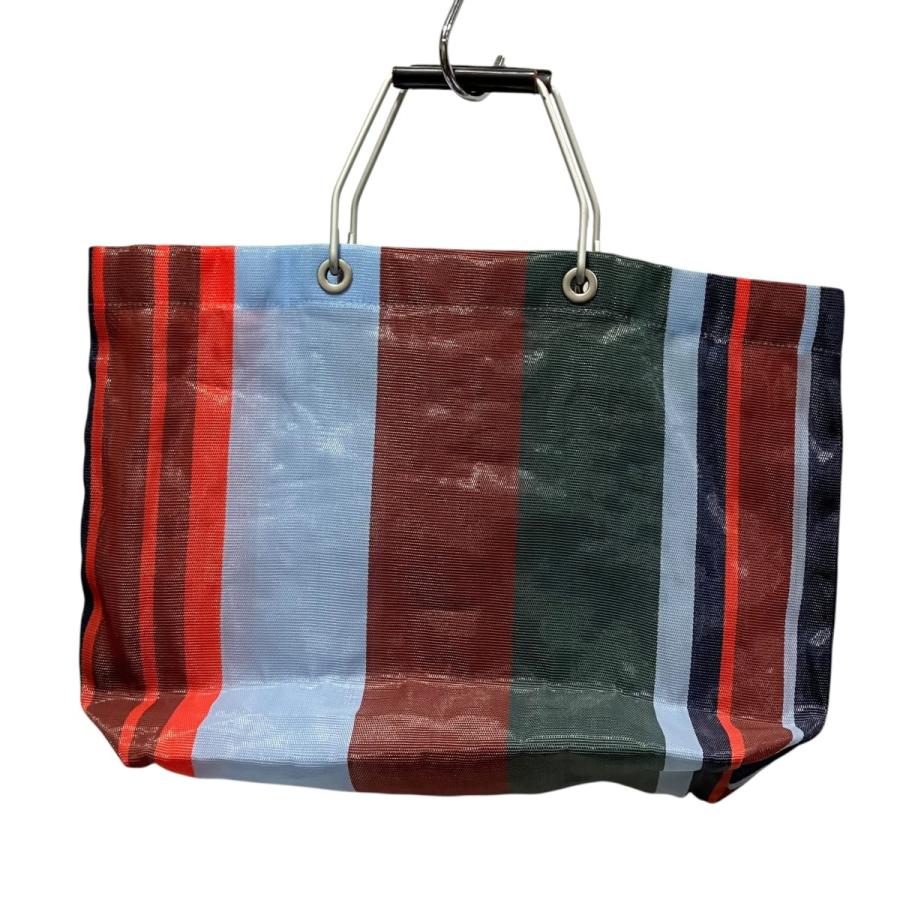 MARNI（マルニ） MARNI MARNI MARKET STRIPE BAG トートバッグ ブルー