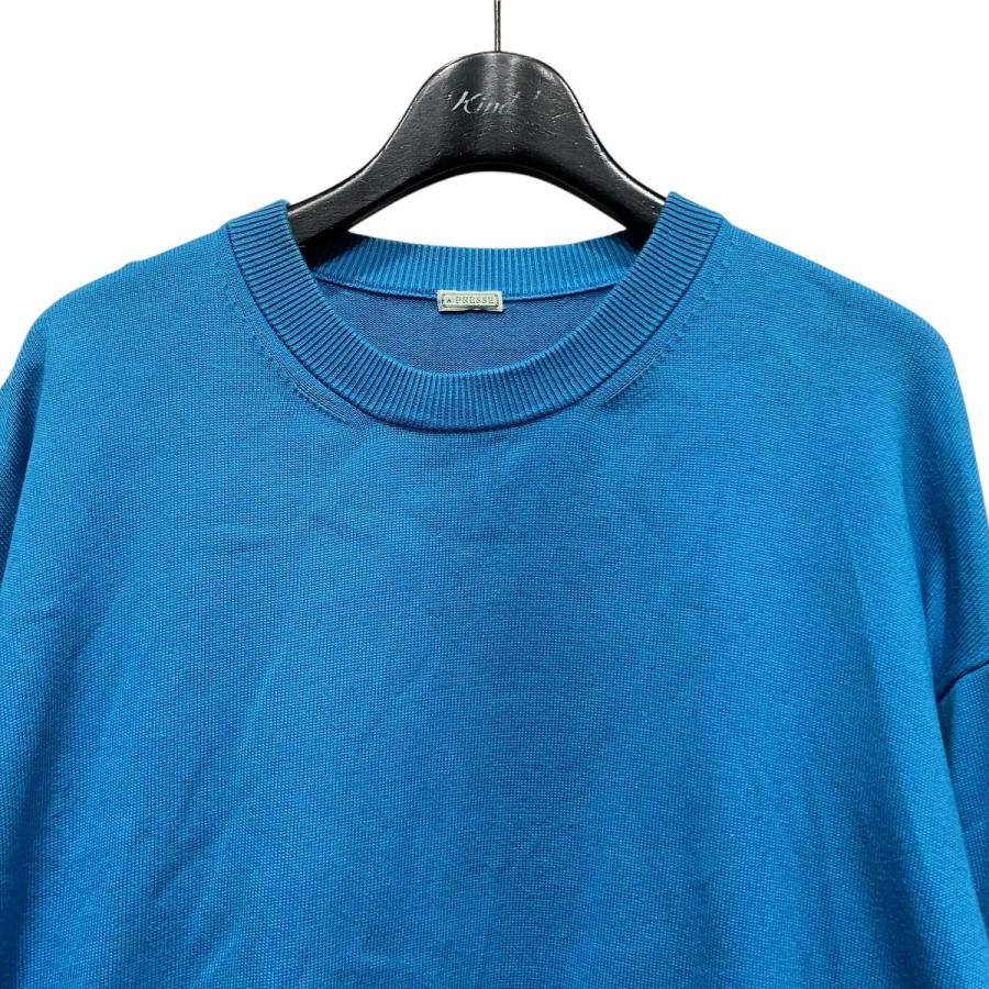 アプレッセ A．PRESSE Cotton knit L S T-Shirt コットンクルーネック
