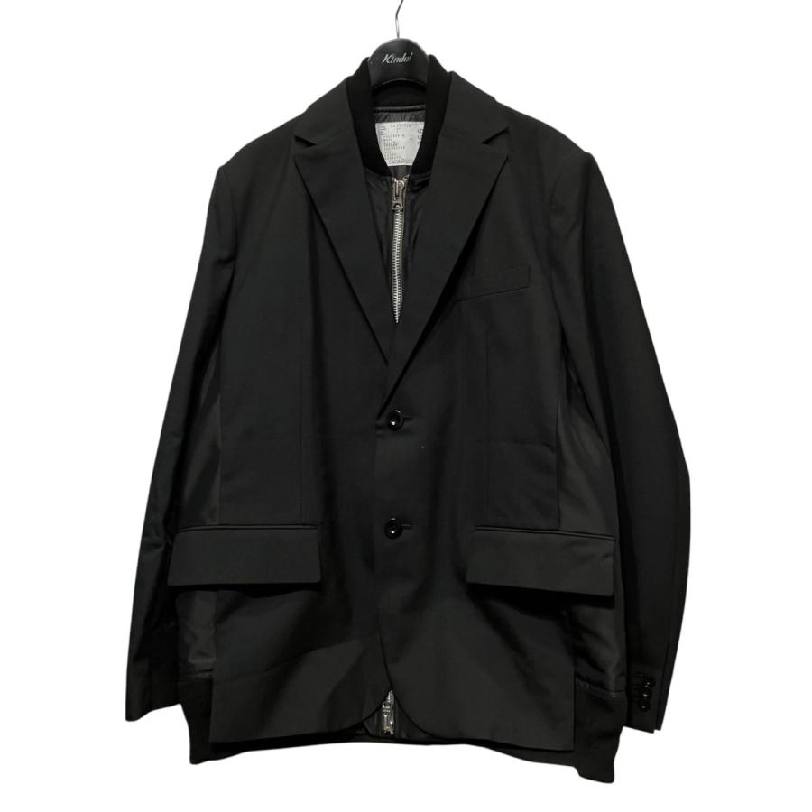 sacai MA-1ドッキングシャツジャケット sacai（サカイ） sacai MA-1ドッキングテーラードジャケット 24-03266M