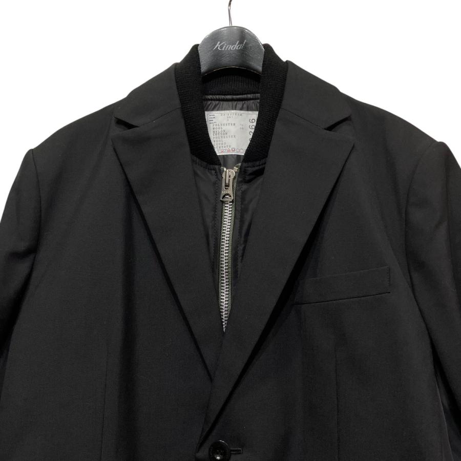 sacai（サカイ） sacai MA-1ドッキングテーラードジャケット 24-03266M