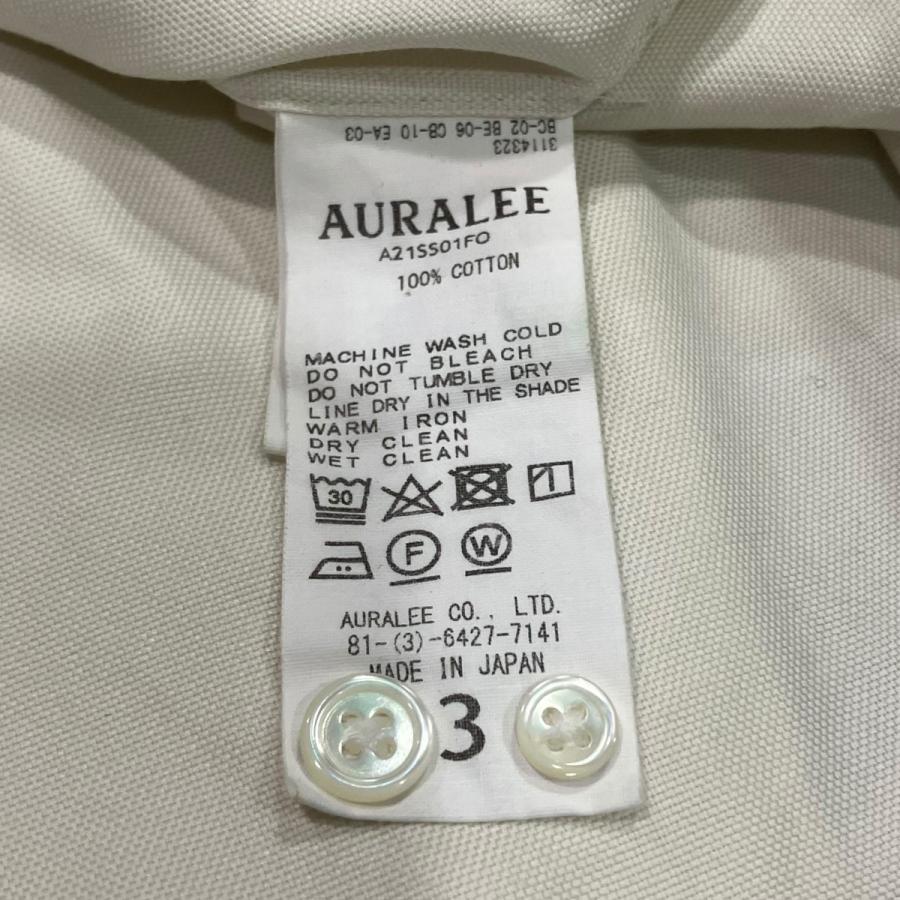 AURALEE（オーラリー） AURALEE FINX SHUTTLE OX SHIRTS