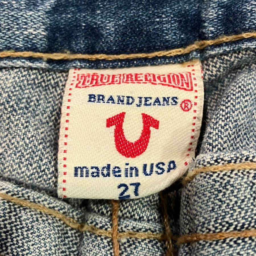 TRUE RELIGION（トゥルーレリジョン） ダメージデニムフレアパンツ