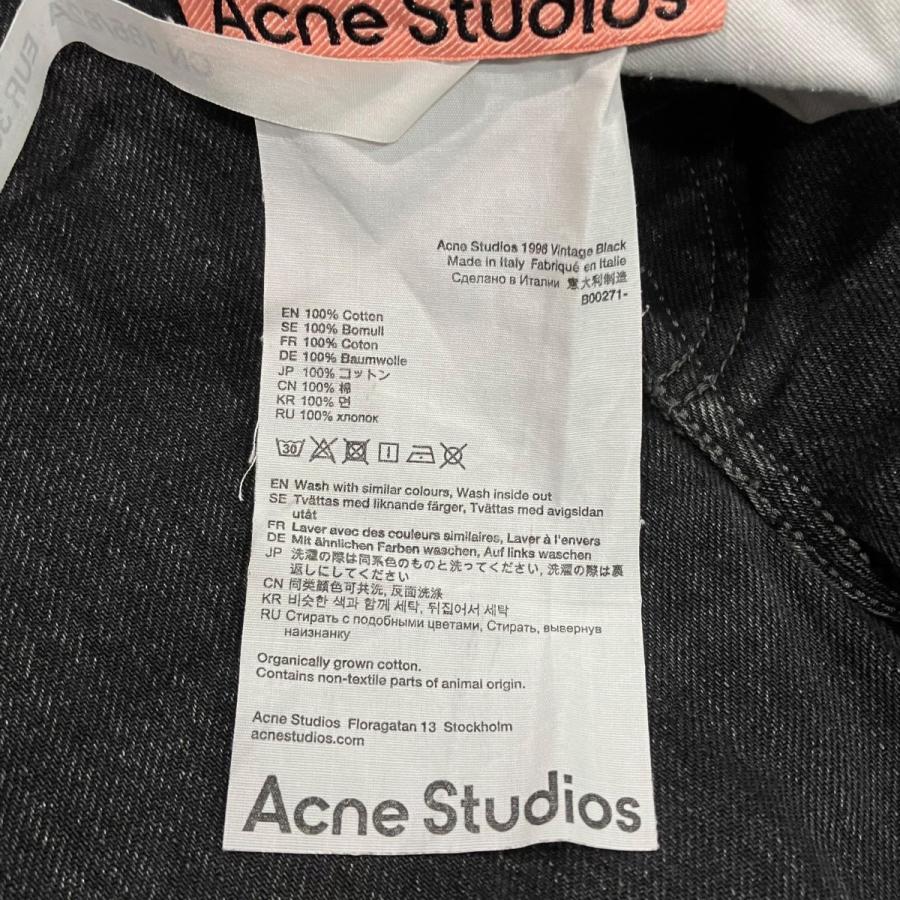 Acne Studios（アクネ ストゥディオズ） デニムパンツ B00271 ブラック