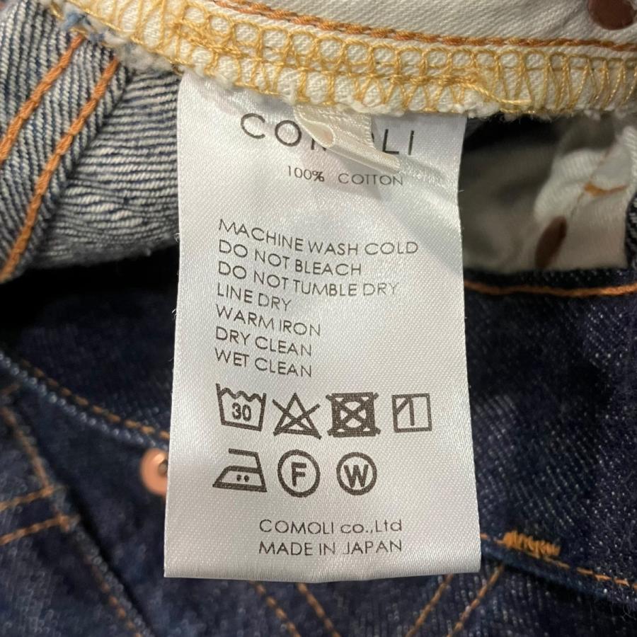 COMOLI（コモリ） COMOLI 22SS デニム5Pパンツ V01-03008 インディゴ 