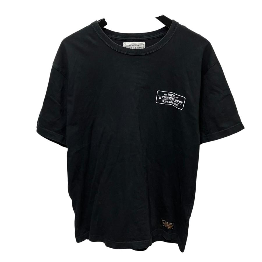 NEIGHBORHOOD（ネイバーフッド） ロゴプリントTシャツ ブラック サイズ 