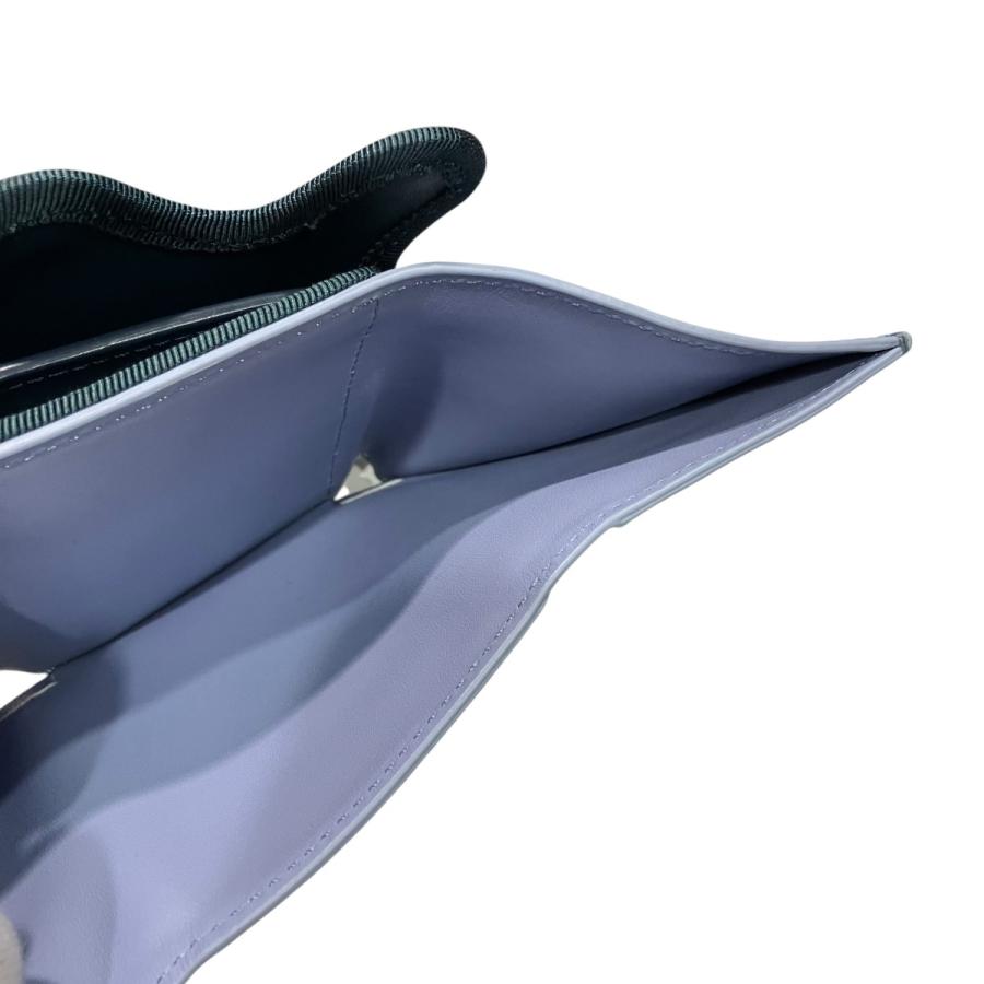 ノリエノモト nori enomoto wave trifold wallet 3つ折り財布 ブルー系