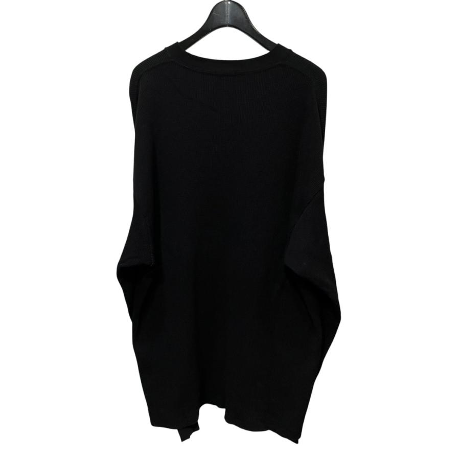 COMOLI（コモリ） COMOLI 26SS コットンワッフル 長袖Tシャツ D01