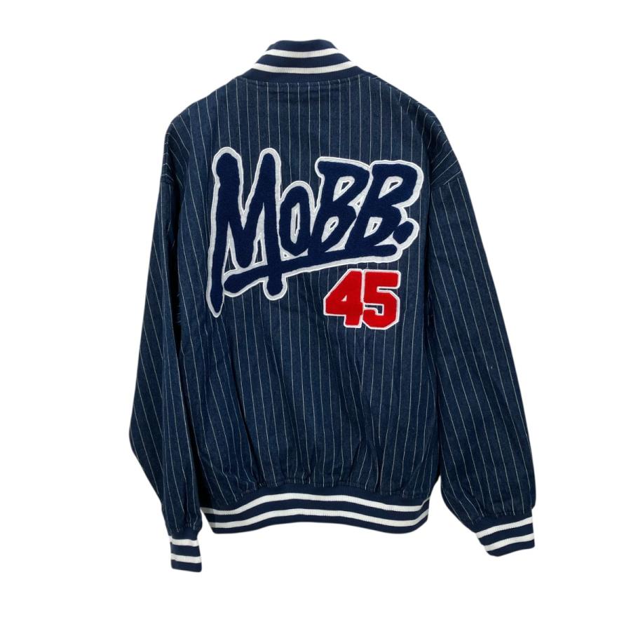 モブ MoBB ストライプ スタジャン MOBB-SASAK26 インディゴ サイズ：L 