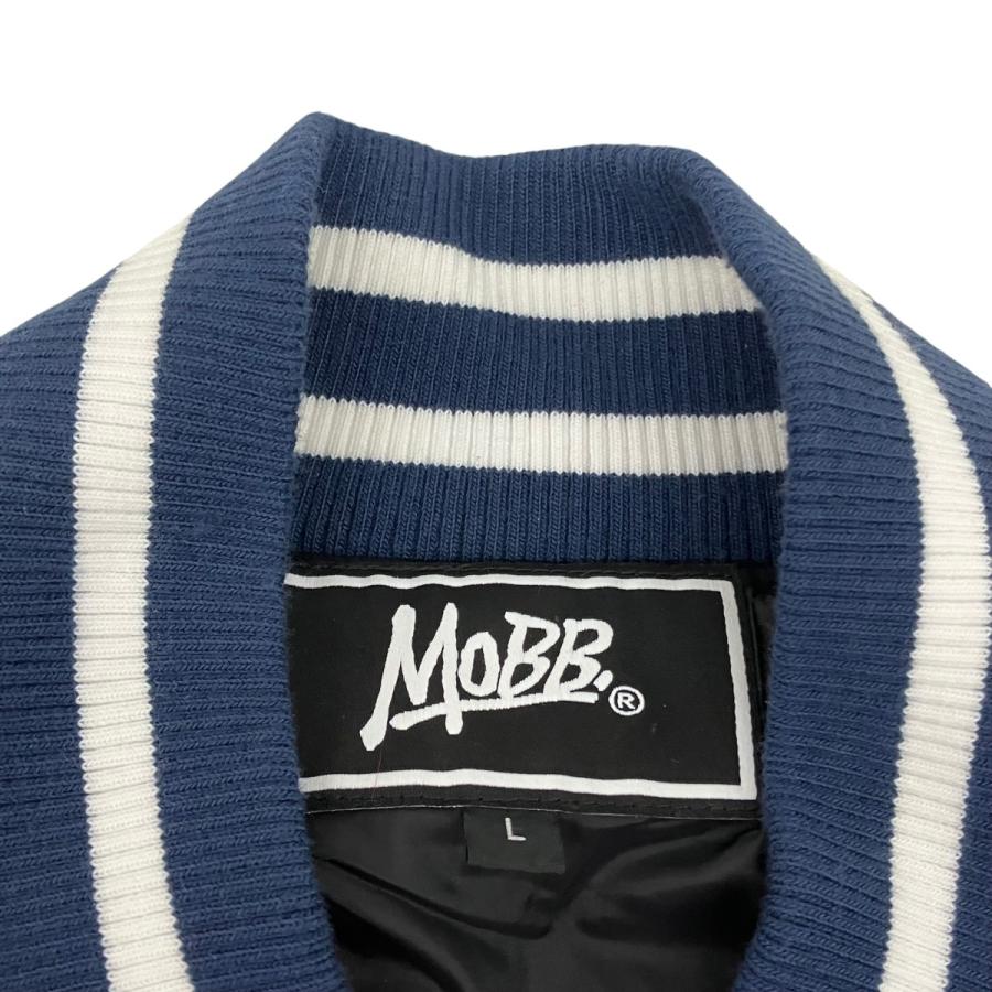 モブ MoBB ストライプ スタジャン MOBB-SASAK26 インディゴ サイズ：L 