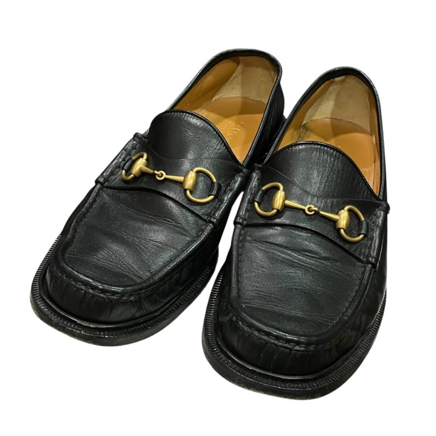 GUCCI（グッチ） ホースビットローファー 723562 ブラック サイズ：10