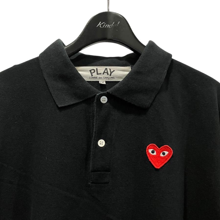 PLAY COMME des GARCONS プレイコムデギャルソン ポロシャツ AZ-T006