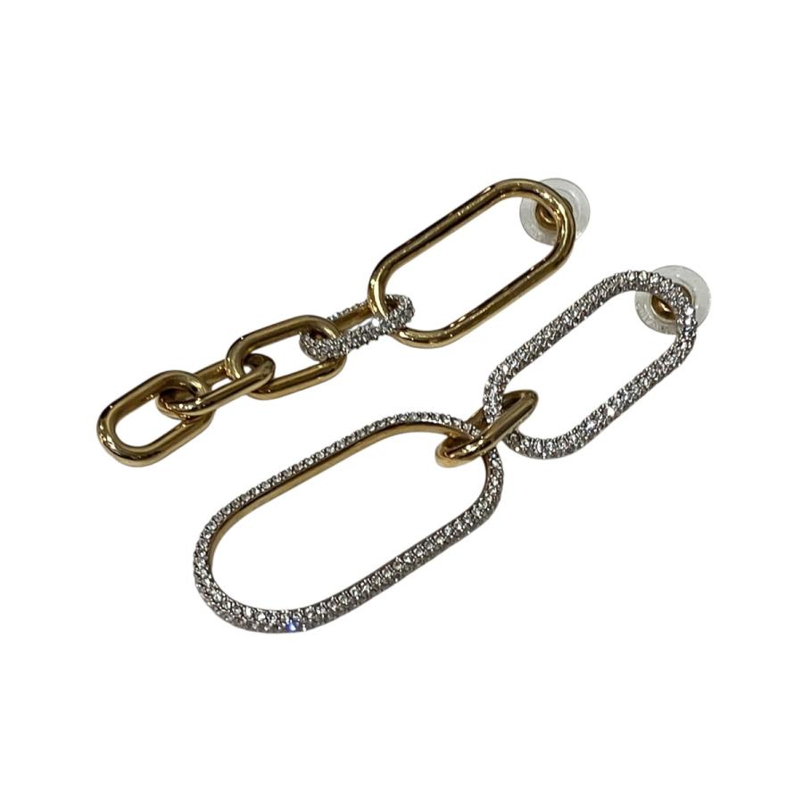 SWAROVSKI Timeフープピアス SWAROVSKI（スワロフスキー） SWAROVSKI TIME HOOP OVAL セットフープ