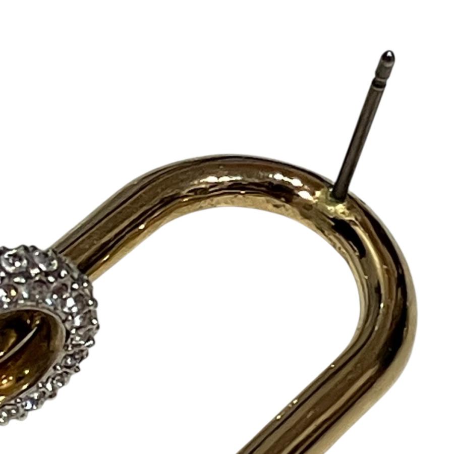 Swarovski Time フープピアス ゴールドカラー SWAROVSKI（スワロフスキー） SWAROVSKI TIME HOOP OVAL セットフープ
