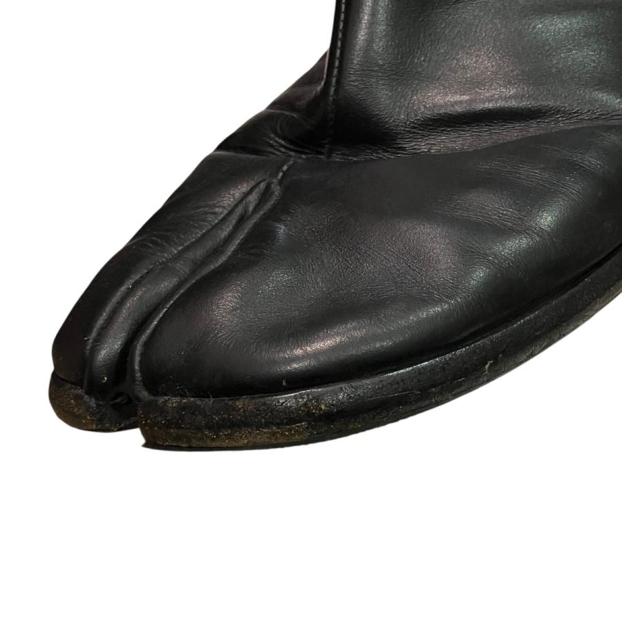 Maison Margiela 黒 レザー 足袋ブーツ Maison Margiela（メゾンマルジェラ） 足袋ブーツ ブラック サイズ：43